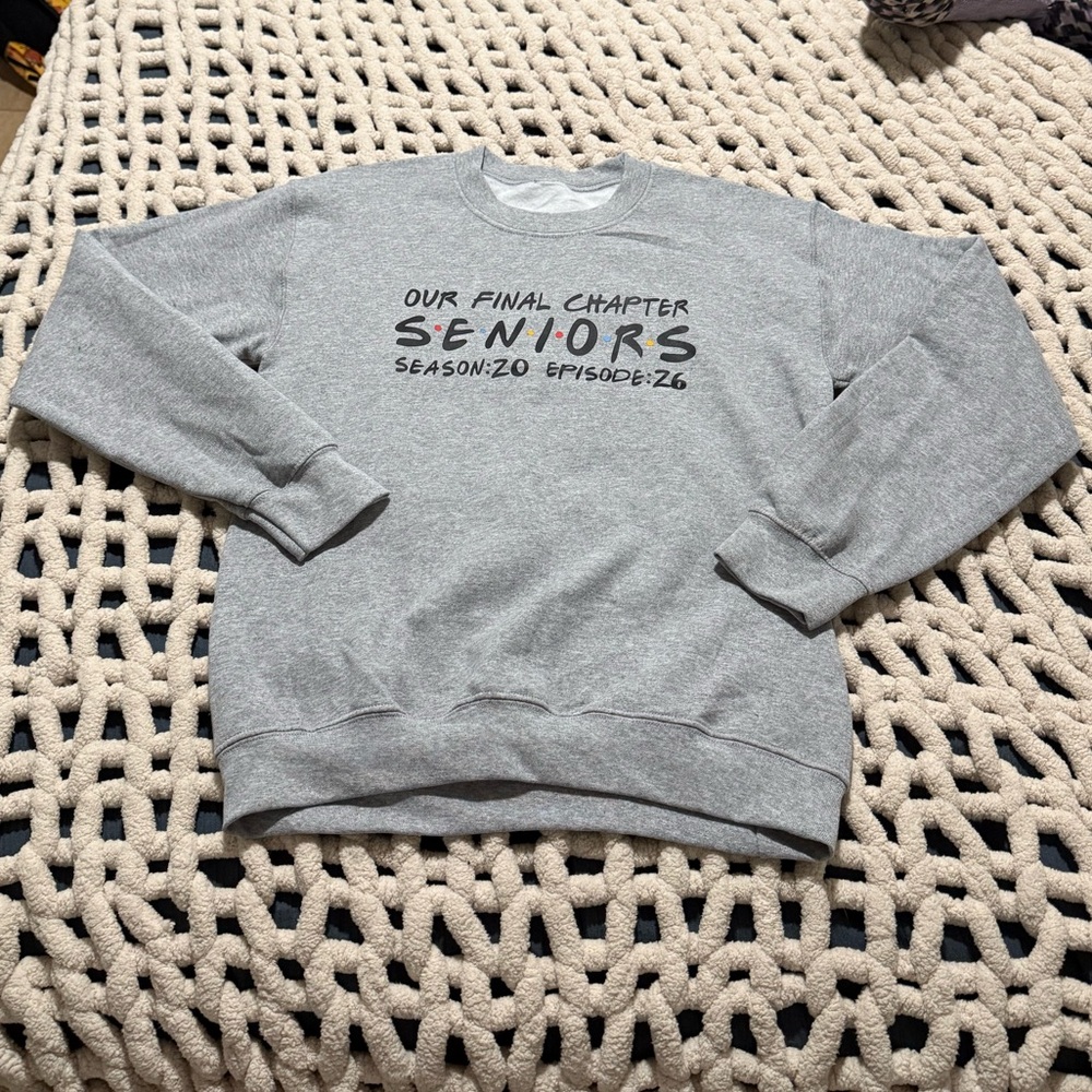Gray Seniors Sweater